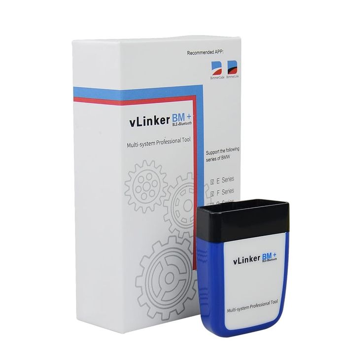 Interfata Bimmerlink BimmerCode iOS sau Android, aparat BT 4.0 Dual Vlinker