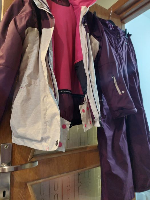 Costum schi dama mov