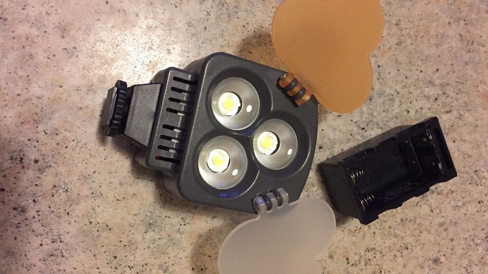 Видео свет профф. накамерный