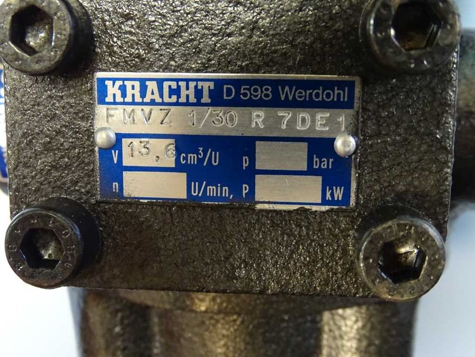 Хидравлична помпа KRACHT FMVZ 1/30 R 7DE1 Reduction Gear Oil Pump гр
