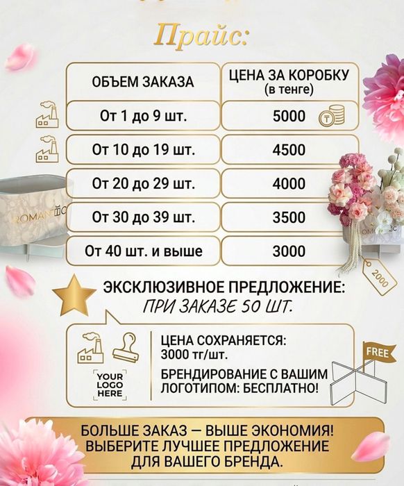Овальные коробки для цветов в форме dyson