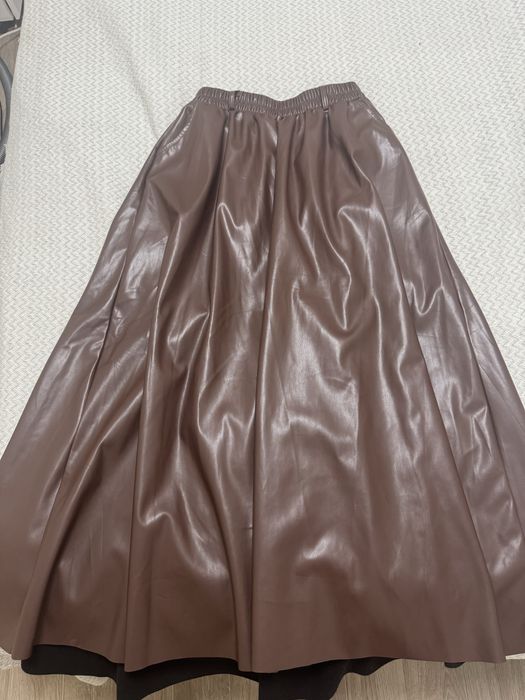 Продам кожаную юбку