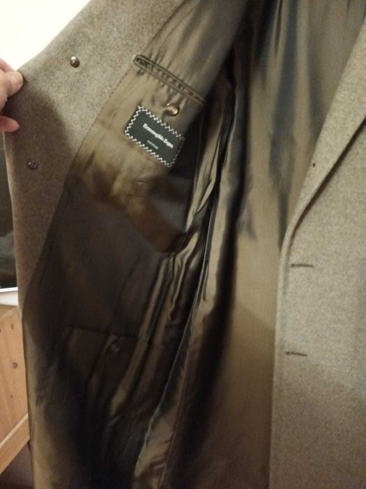 Palton Ermenegildo Zegna couture casmir 100 %.
