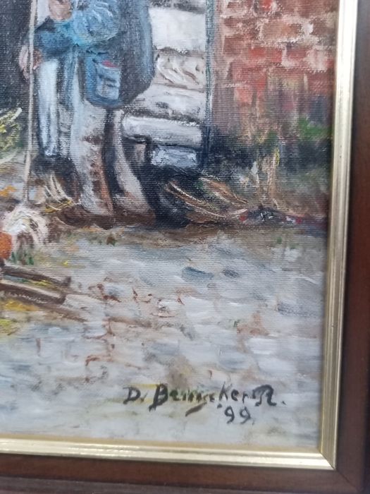 Картина маслени бои  върху платно