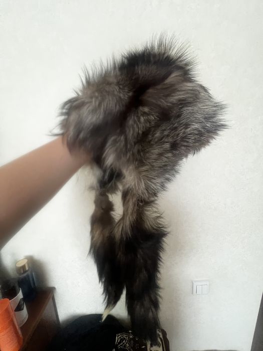 Шуба из чернобурки