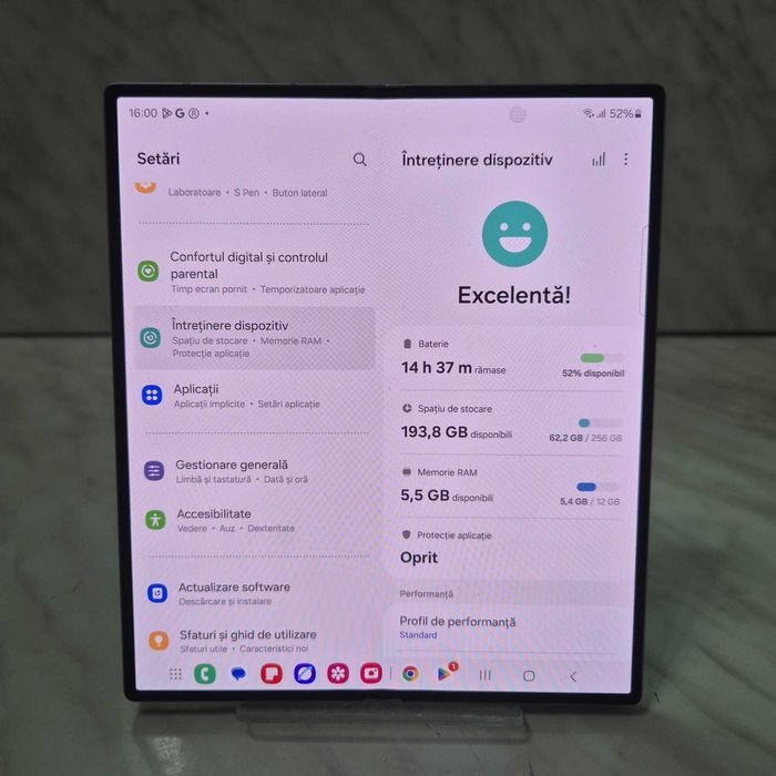 Telefon Samsung Galaxy Fold 6 Gri 256 / 12 gb DEMO Zeus Amanet 31849