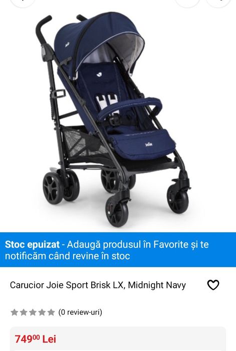 Carucior  sport copil Joie