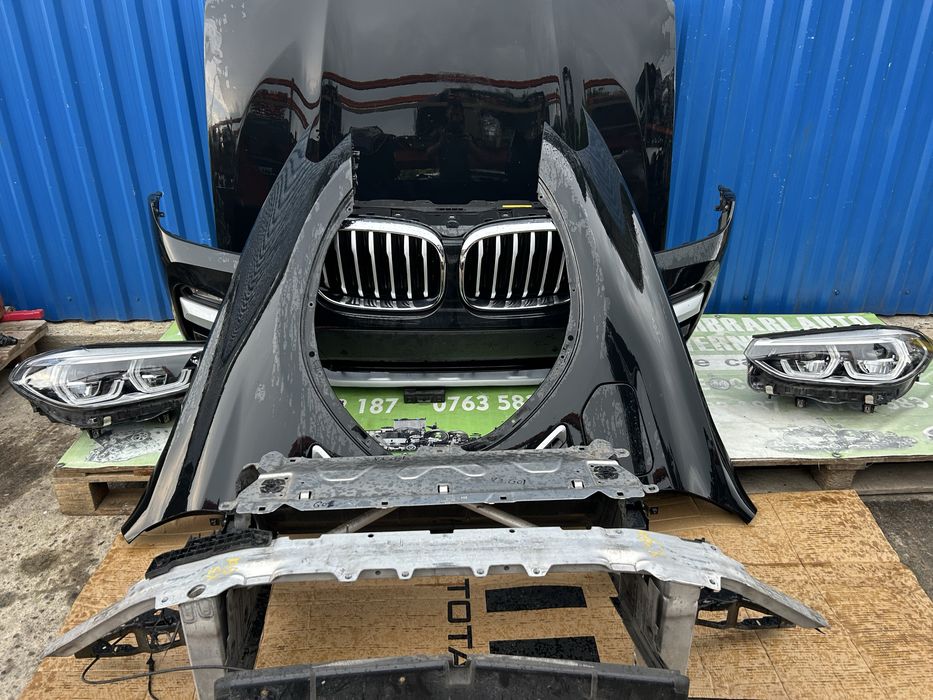 Bară față , trager, radiatoare, capotă, faruri, aripi BMW X3 G01
