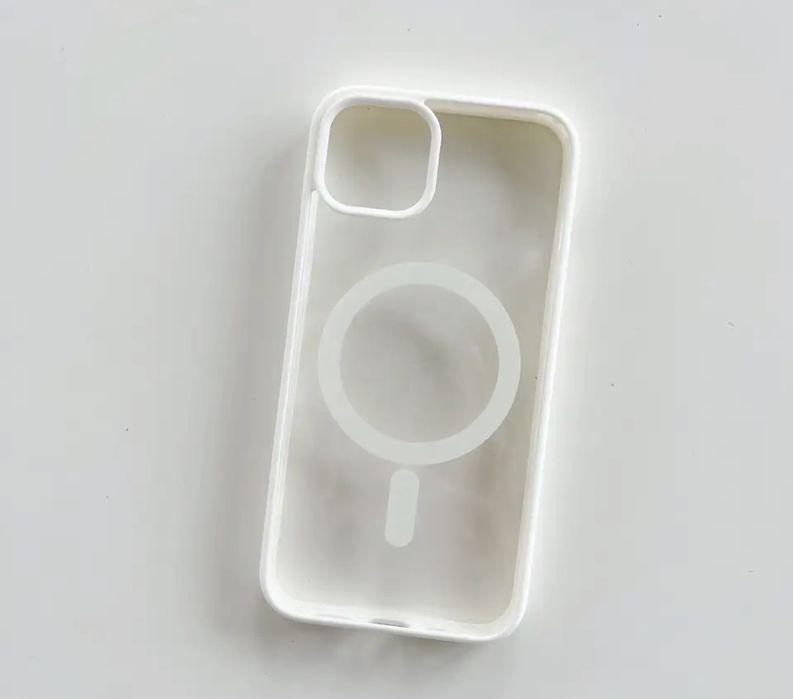 Iphone 14/15/16E/PRO/MAX/PLUS Husa Compac Cerc Magsafe Margine TPU