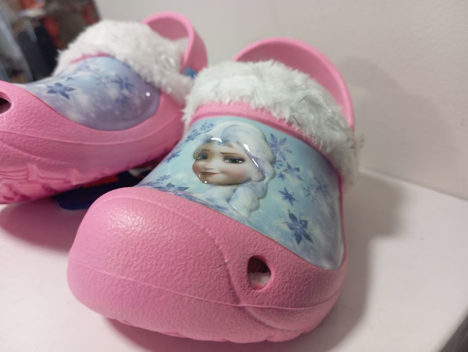 Детски ватирани пантофи Елза 25,26,27