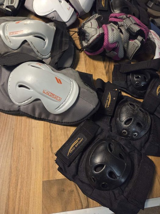 Голям ЛОТ спортни протектори и ръкавици