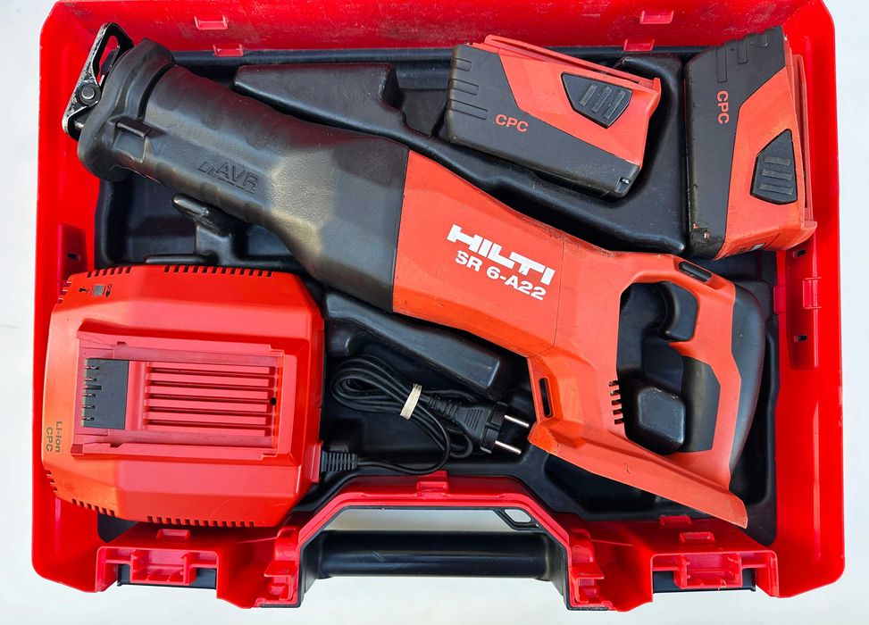 Hilti SR 6-A22 - Акумулаторен саблен трион 2x22V 5.2Ah