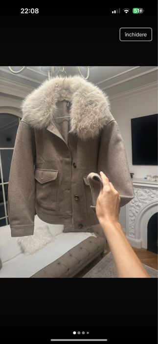 Palton scurt de toamna HM