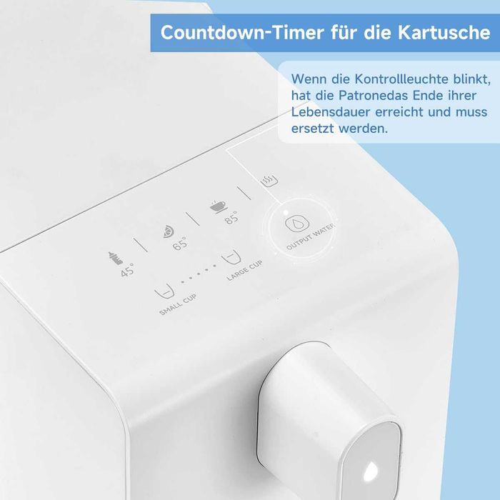 Диспенсър за вода с филтър Watus Hot Water Dispenser,Гаранция