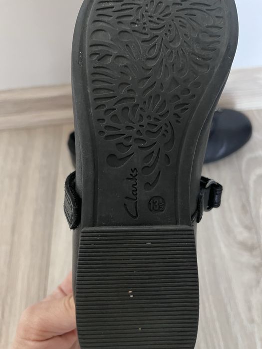 Обувки Clarks естествена кожа
