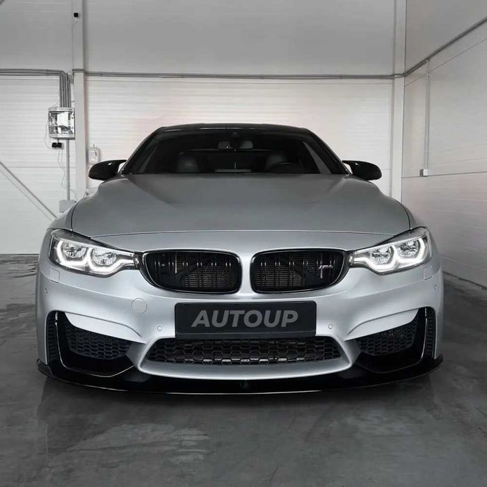 Lip bara fata BMW bara Seria 4 F32 F33 F36 M4 F82 F83- Negru Lucios