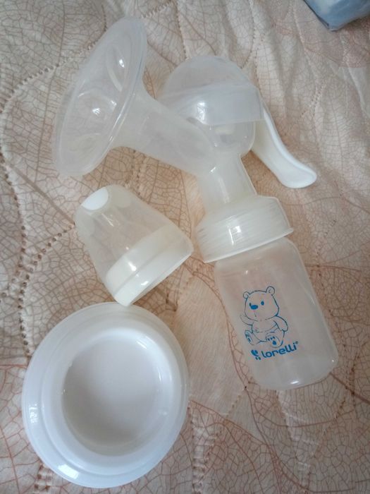 Ръчна помпа за кърма Lorelli, Avent шише Natural 260 ml.