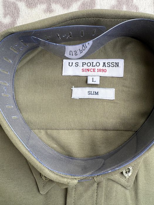 Camasa Polo U.S Assn. marime L, noua cu eticheta