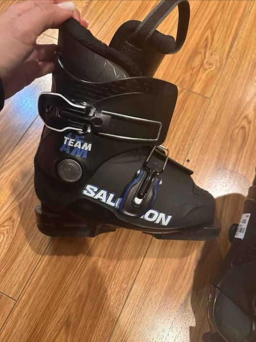 Clapari Salomon Team copii 31-32 EU + Casca BONUS