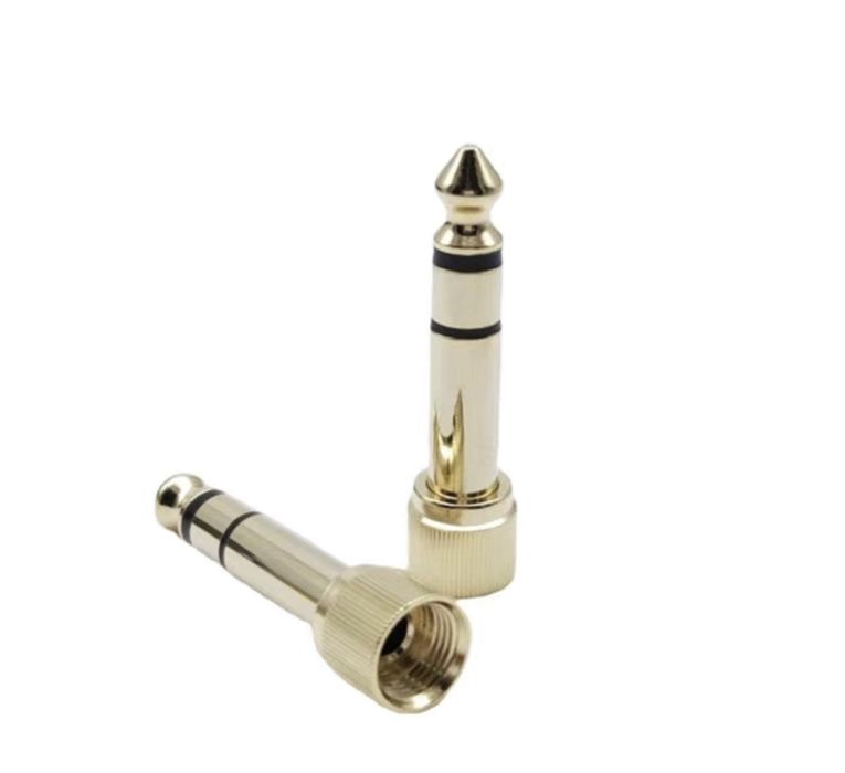 Переходник для наушников адаптер с mini jack 3,5mm на jack 6,3 stereo