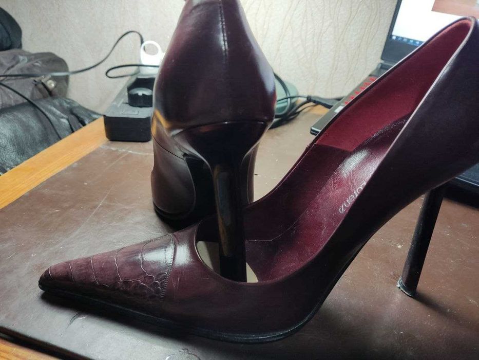 Туфли Кожа Италия Хорошее решение на Новогодний вечер