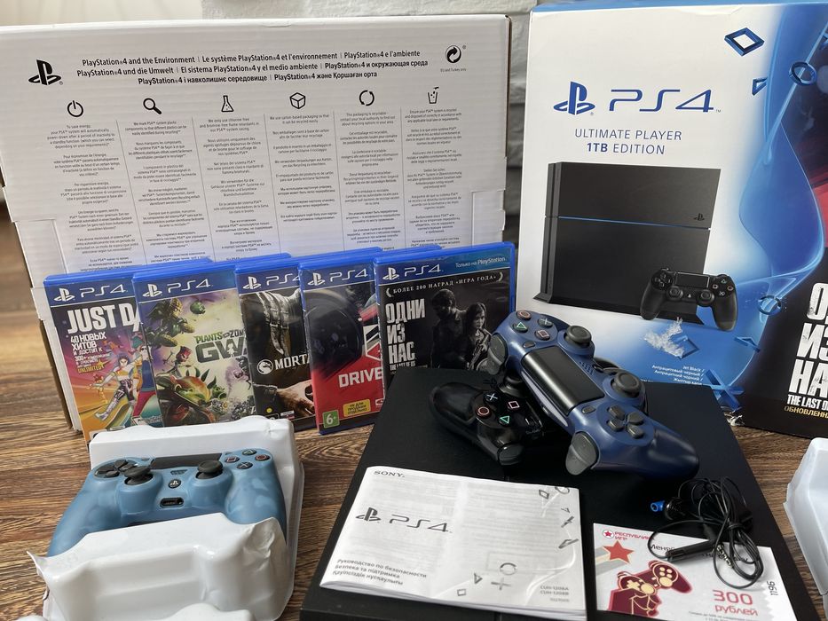 Playstaition 4 память 1 Тб