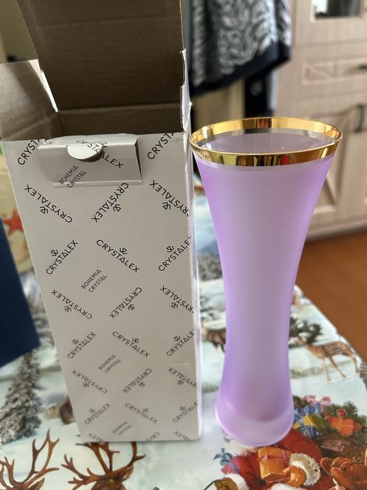 Чешские вазы Bohemia Crystal