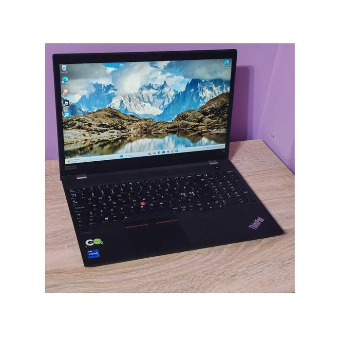 Laptop Business Lenovo Thinkpad T15 i7-1165G7 4.70GHz 16GB DDR4 3200Mhz SSD 512GB Samsung - Windows / Office - tastatura numerica -> iluminata