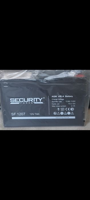 Аккумуляторы 12V 7Ah