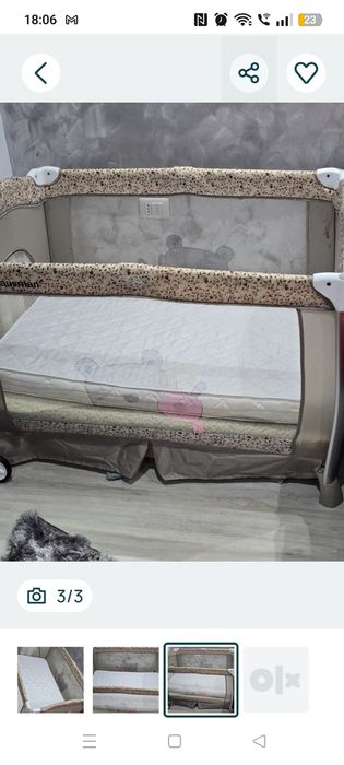 Vând pătuț copii în stare foarte buna