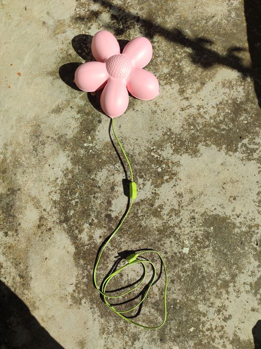 Детска стенна лампа в розово