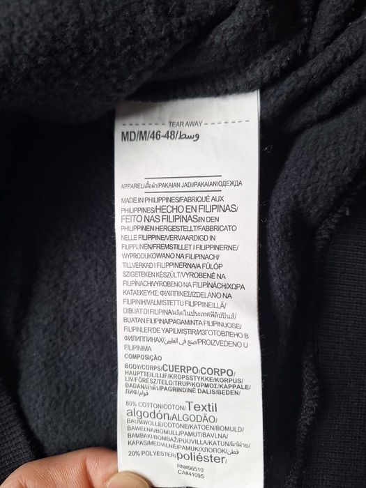 Under Armour ColdGear Hoodie Pulover Loose Fit Mărimea M Negru/Alb