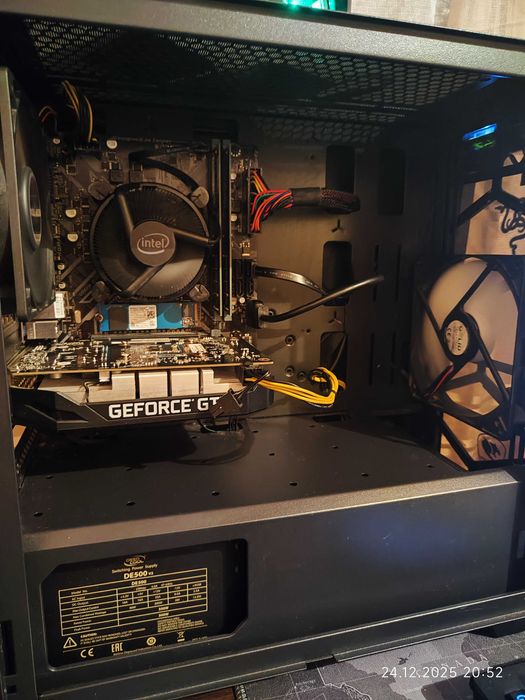 Геймърски i3 9100f, GTX 1650 4GB, RAM 16GB DDR4