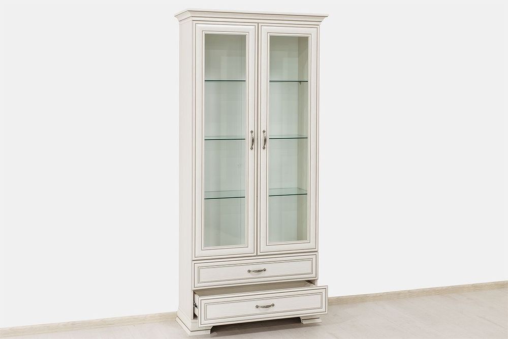 Шкаф витрина и тв тумба