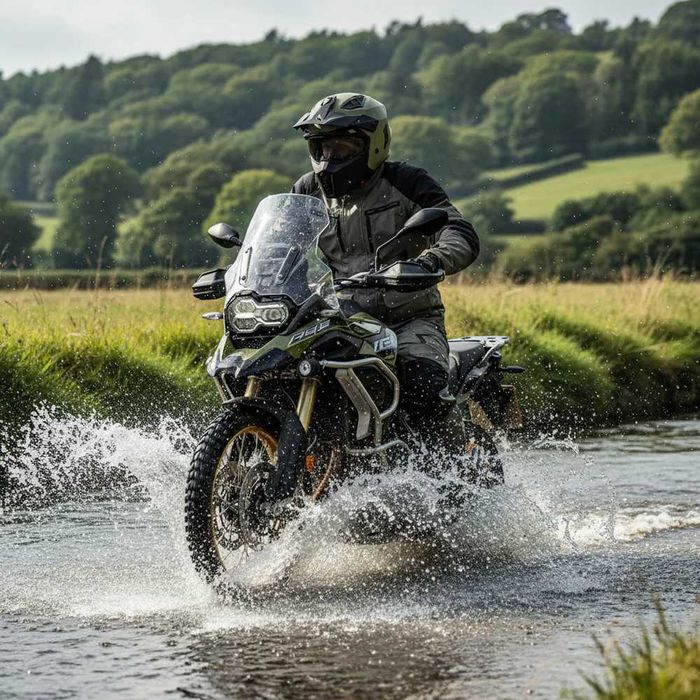 Casca moto Black Street Fighter Verde Army NOUA Casca moto/ATV/scuter