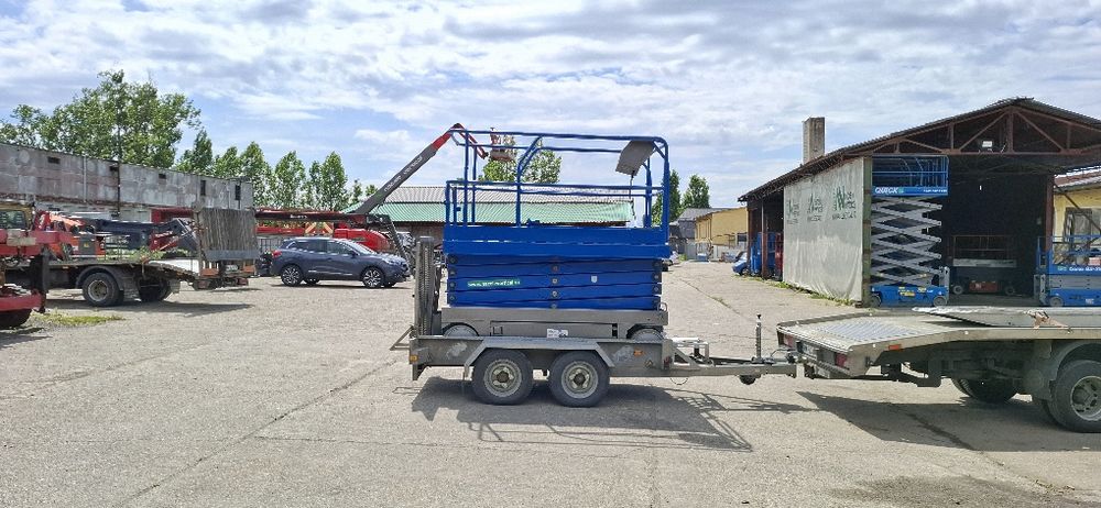 Nacela electrica de vanzare cu remorca, UpRight X32N 12m, latime 1,2m, an 2009, second hand, 7700 euro, 4 bucati disponibile