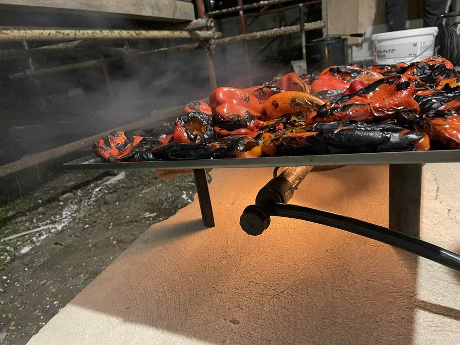 Тава за печене на пипер,чушки.