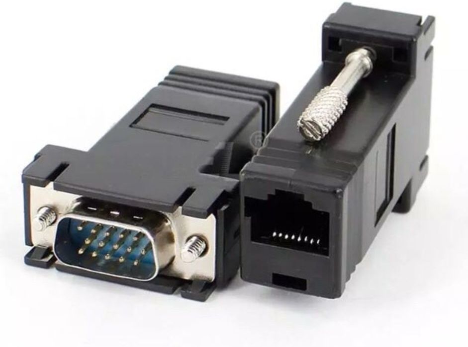 Extender Extensie VGA Video Balun VGA Prelungitor Prelungire VGA