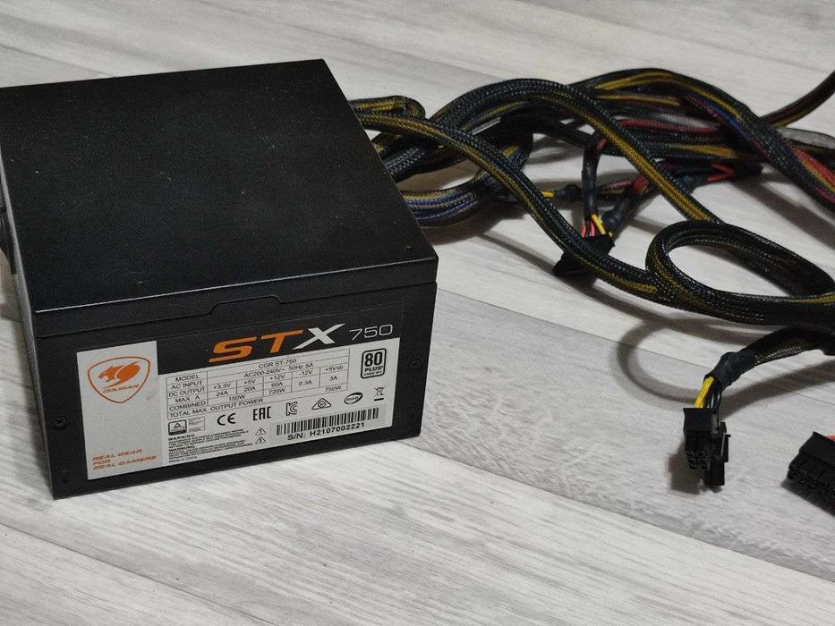 Cougar stx 750w блок питания