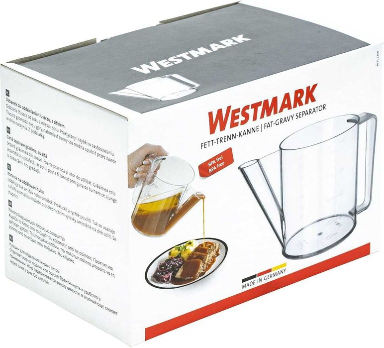 Кана за отделяне на мазнина от сосове,бульони Westmark,Made in Germany