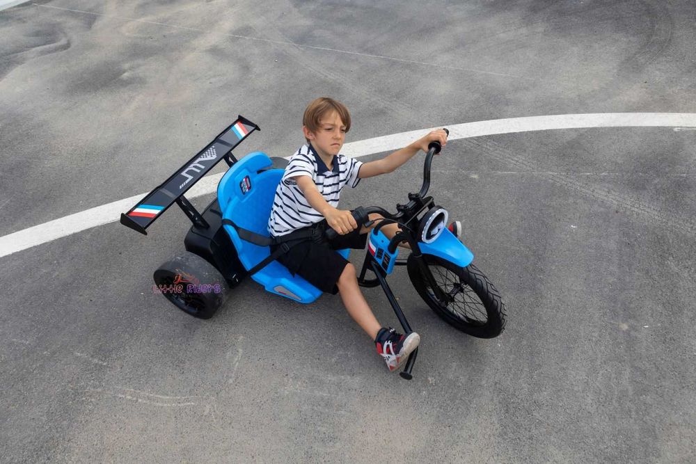 Tricicleta electrica cu functie Drift Kinderauto BJSX2338 2x 250W