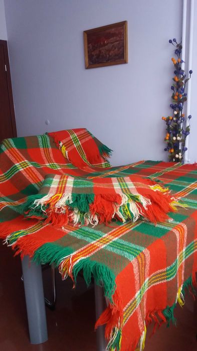 Родопски одеала, нови, автентични, ръчна направа от чиста вълна