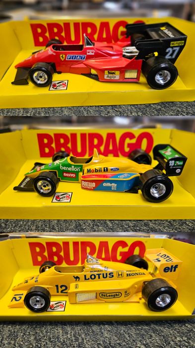 Machete Metal Bburago de colectie 1:24 Formula 1 F1 Made in Italy