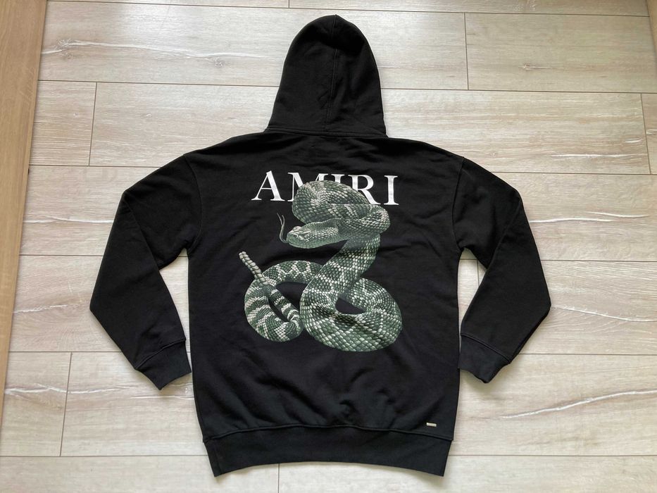 Amiri Snake Hoodie мъжки суитшърт суитчър суичър размер М