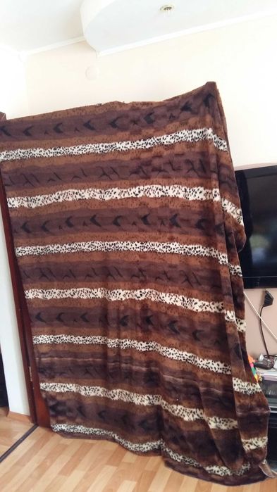 Плед 2ух сп толстый теплый