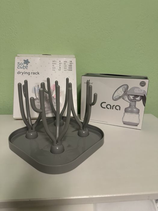 Ръчна помпа за кърма + сушилник за шишета