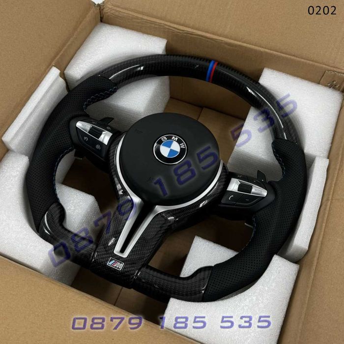 Карбонов M спорт волан BMW F серия 1 2 3 4 X1 X2 X3 X4 X5 X6 бмв ф