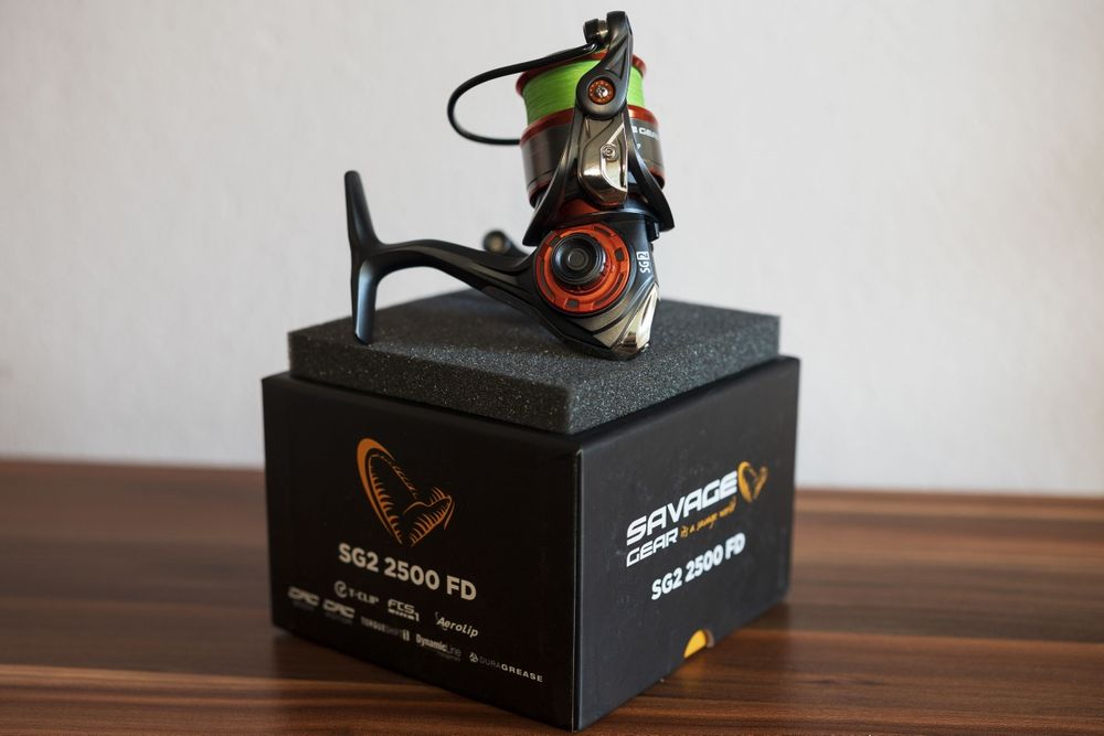 Savage gear SG2 2500 FD + Tubertini Seika Wild Spirit 1.90 max 8g.
