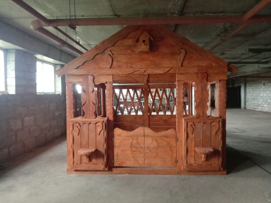 Продам деревянную беседку