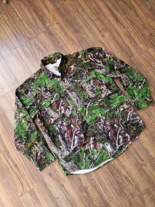 Страхотен мъжки ловен екип MOTHWING размер L , памук , риза и панталон